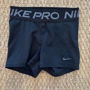 Nike Women's Pro 3” Shorts. Size XS. Black. Great Used Condition.
